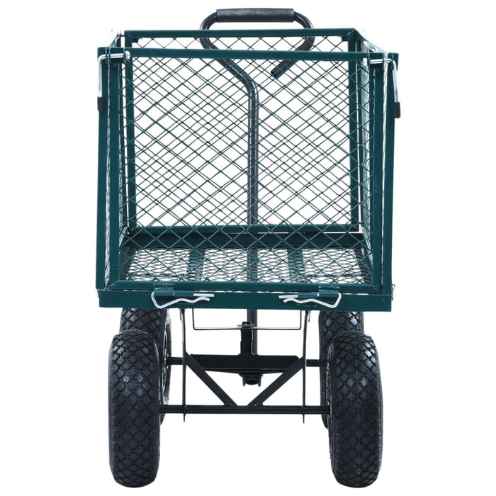Garden Hand Trolley Green 350 Kg Oappob