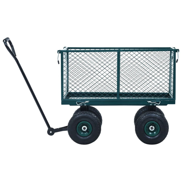 Garden Hand Trolley Green 350 Kg Oappob