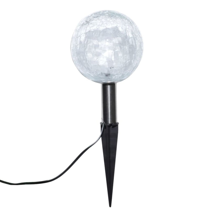 Garden Lights 6 Pcs Led with Spike Anchors & Solar Panels