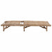 Garden Sun Lounger With Cushion Bamboo Tbloltp