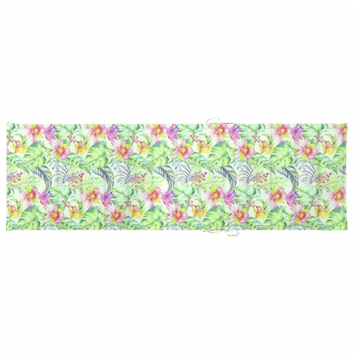 Garden Sun Lounger with Cushion Solid Acacia Wood Tblotao