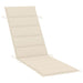 Garden Sun Lounger With Cushion Solid Wood Acacia Tblopia