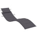 Garden Sun Lounger With Cushion Solid Wood Acacia Tblopix