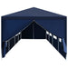 Garden Marquee 3x12 m Blue Koatb