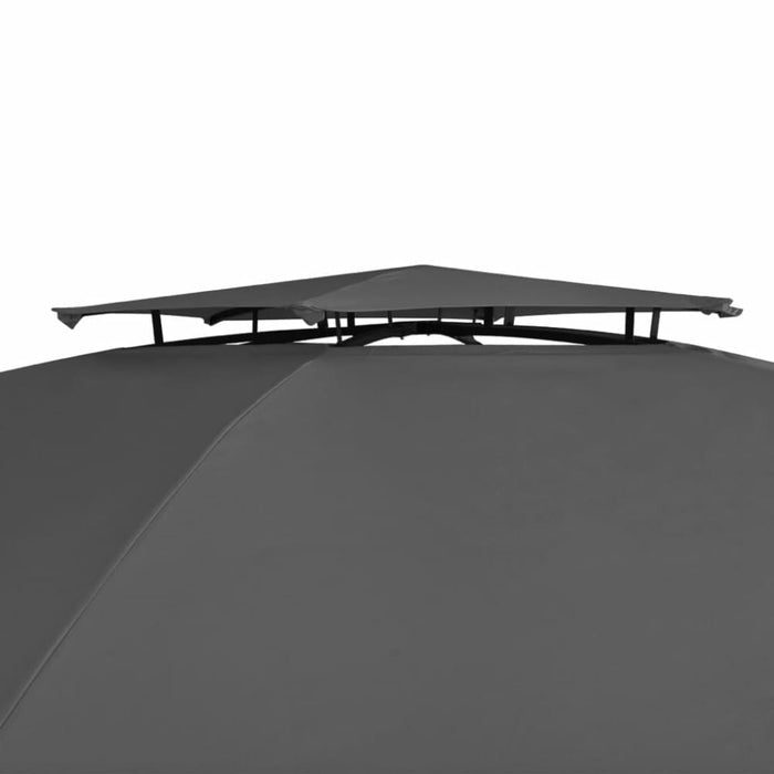 Garden Marquee Pavilion Tent with Curtains Hexagonal