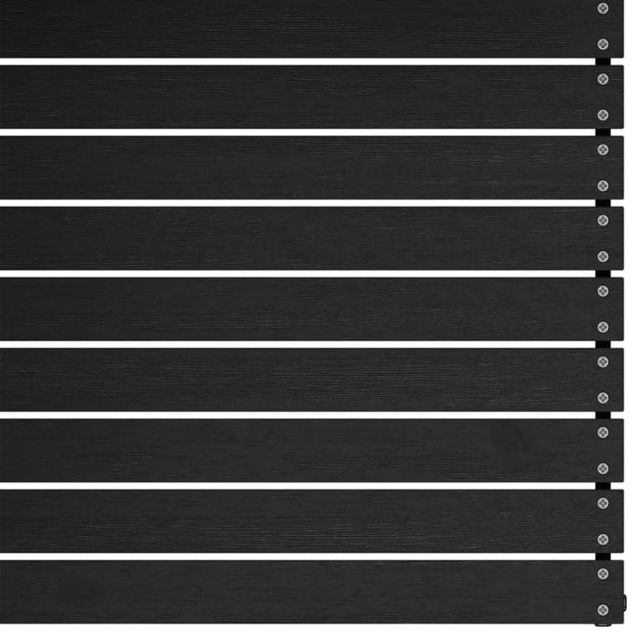 Garden Middle Sofas with Anthracite Cushions 2 Pcs Solid