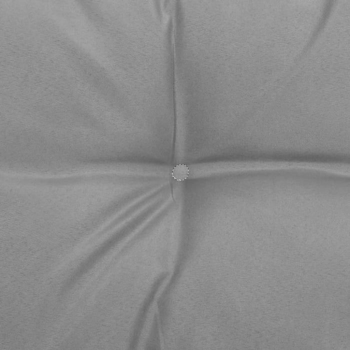 Garden Middle Sofas with Grey Cushions 2 Pcs Solid Pinewood