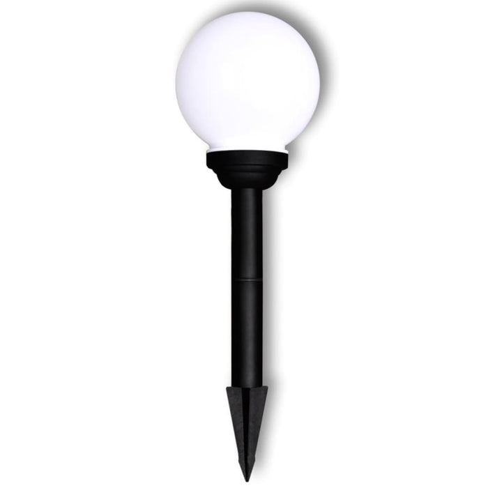 Garden Path Solar Ball Light Led 15cm 4pcs with Ground