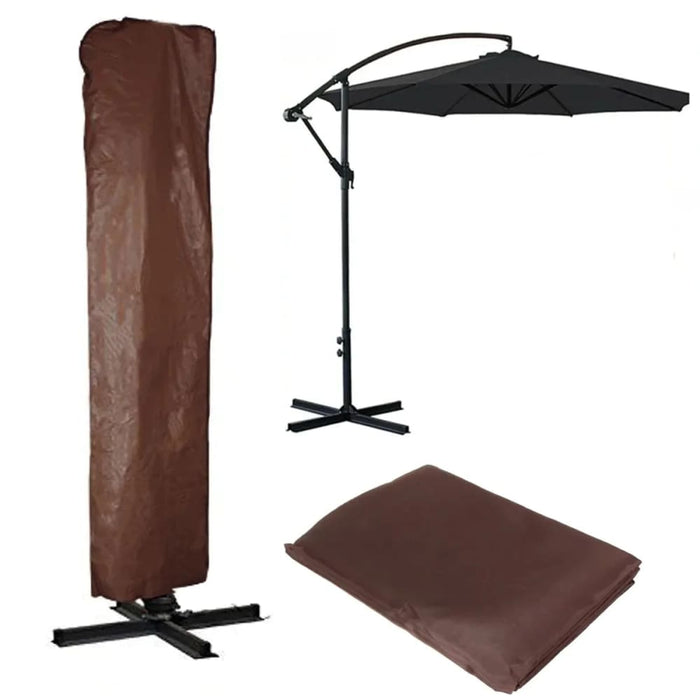 Garden Patio Umbrella Rain Cover Waterproof Polyester