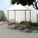 Garden Pavilion with Table and Benches 2.5x1.5x2.4 m Atxon