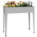Garden Planter 100.5x40.5x90 Cm Galvanised Steel Opxxlx