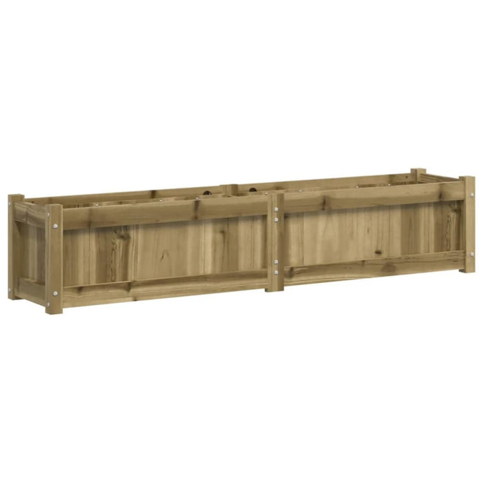 Garden Planter 150x31x31 Cm Impregnated Wood Pine Ntianx