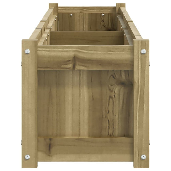 Garden Planter 150x31x31 Cm Impregnated Wood Pine Ntianx