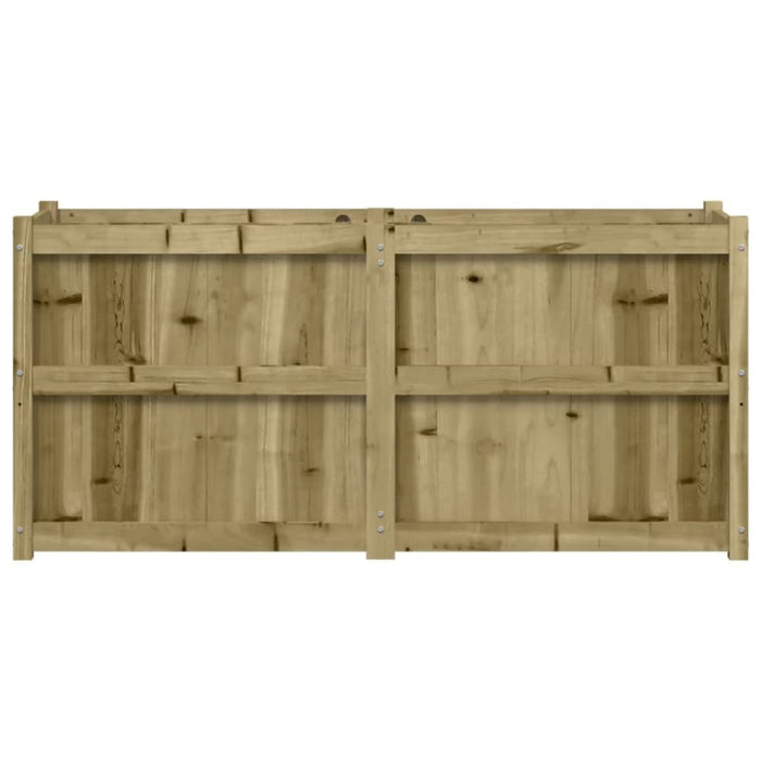 Garden Planter 150x50x70 Cm Impregnated Wood Pine Ntiakt