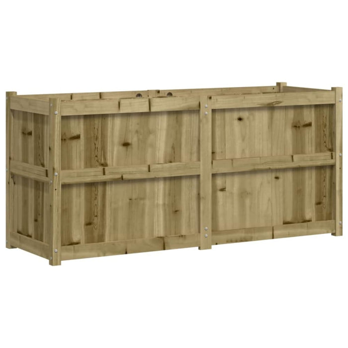 Garden Planter 150x50x70 Cm Impregnated Wood Pine Ntiakt