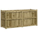 Garden Planter 150x50x70 Cm Impregnated Wood Pine Ntiakt