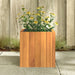 Garden Planter 25x25x25 Cm Solid Wood Acacia Tllpbb