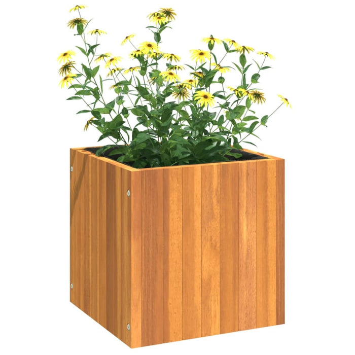 Garden Planter 35x35x35 Cm Solid Wood Acacia Tllpbo