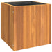 Garden Planter 35x35x35 Cm Solid Wood Acacia Tllpbo