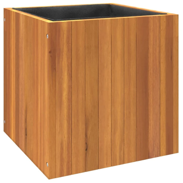 Garden Planter 45x45x45 Cm Solid Wood Acacia Tllpbx