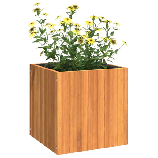Garden Planter 45x45x45 Cm Solid Wood Acacia Tllpbx