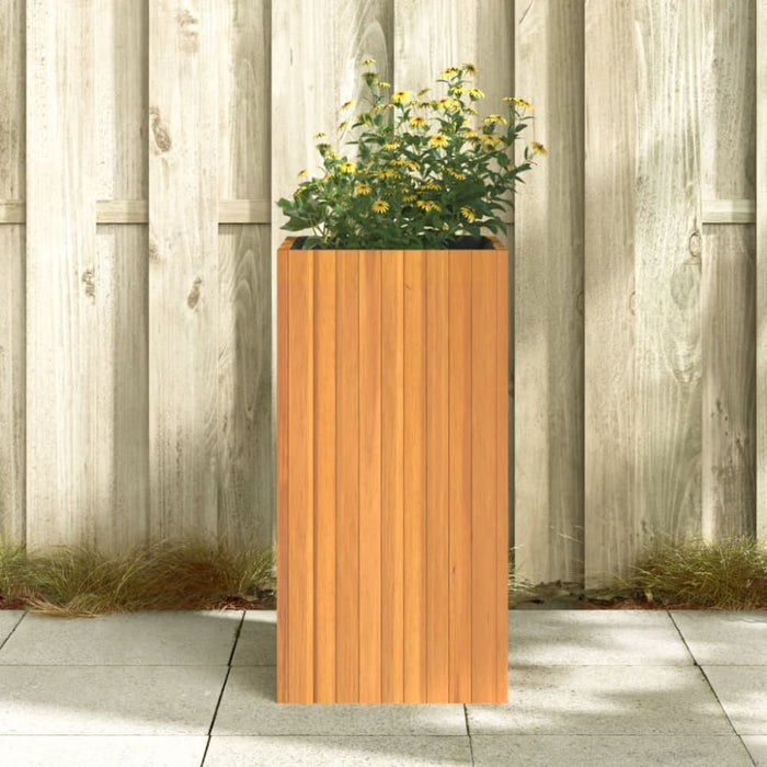 Garden Planter 45x45x90 Cm Solid Wood Acacia Tllpba
