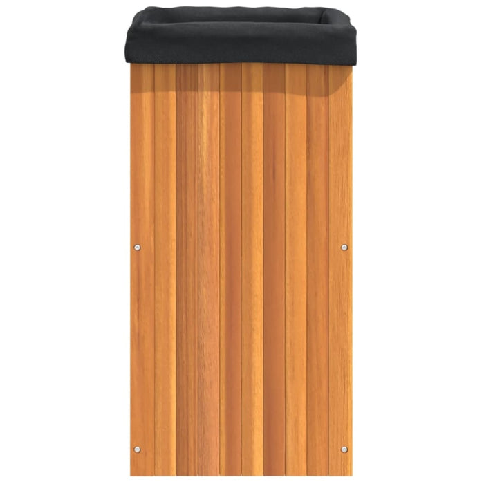 Garden Planter 45x45x90 Cm Solid Wood Acacia Tllpba