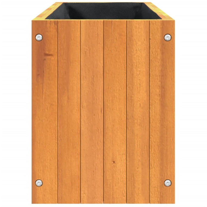Garden Planter 59x27.5x35 Cm Solid Wood Acacia Tllpbp