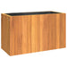 Garden Planter 59x27.5x35 Cm Solid Wood Acacia Tllpbp