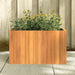 Garden Planter 59x27.5x35 Cm Solid Wood Acacia Tllpbp