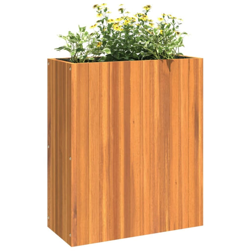 Garden Planter 59x27.5x70 Cm Solid Wood Acacia Tllpbl