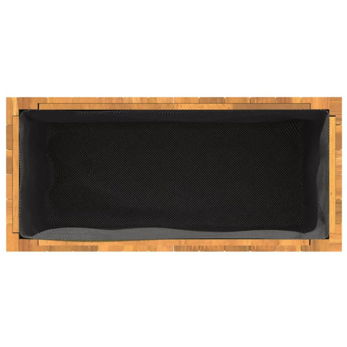 Garden Planter 59x27.5x70 Cm Solid Wood Acacia Tllpbl