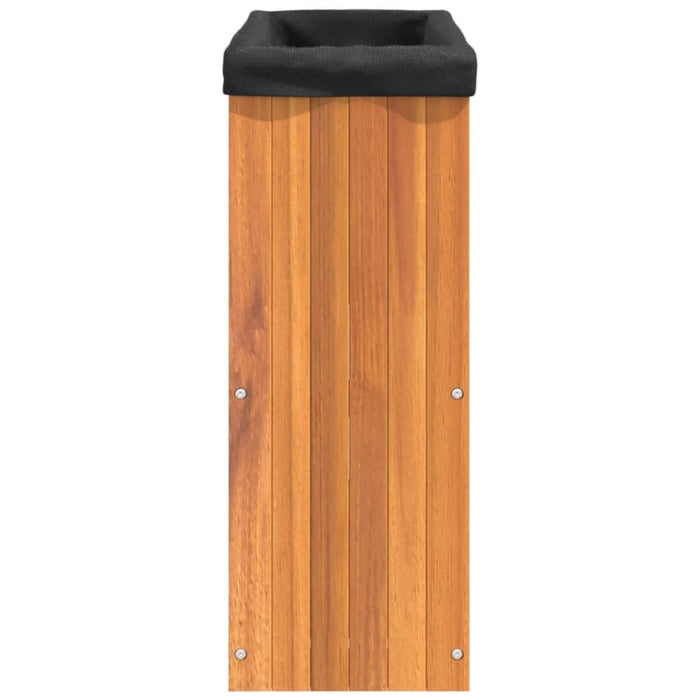 Garden Planter 59x27.5x70 Cm Solid Wood Acacia Tllpbl
