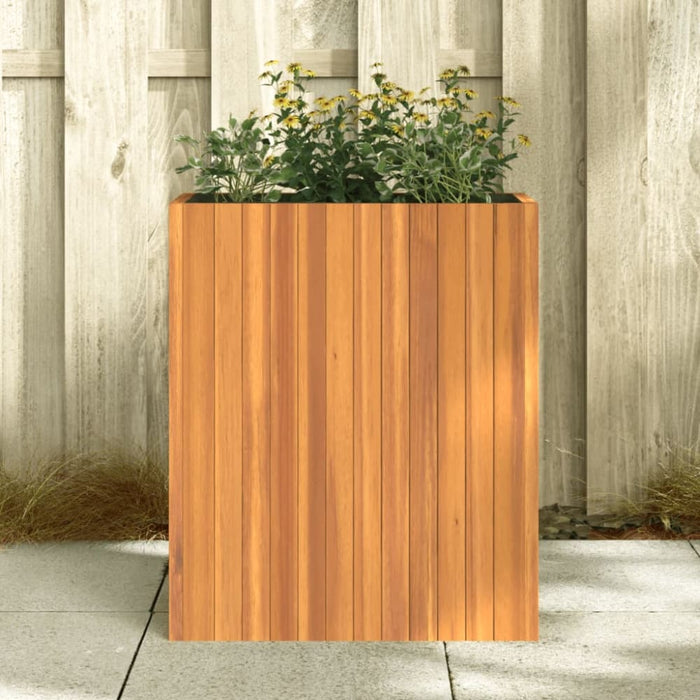 Garden Planter 59x27.5x70 Cm Solid Wood Acacia Tllpbl