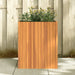Garden Planter 59x27.5x70 Cm Solid Wood Acacia Tllpbl