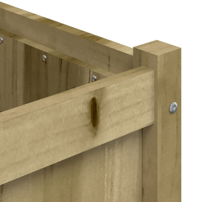 Garden Planter 90x50x70 Cm Impregnated Wood Pine Ntiait