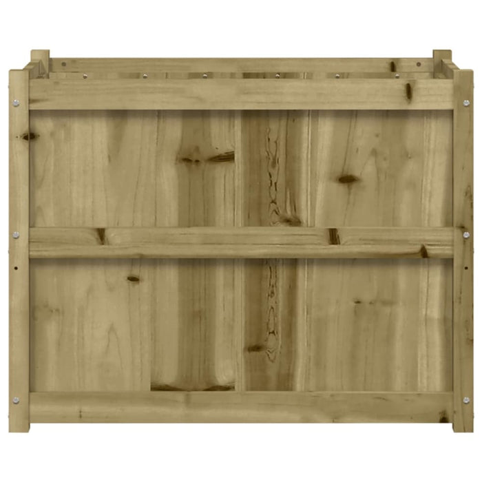 Garden Planter 90x50x70 Cm Impregnated Wood Pine Ntiait