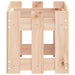 Garden Planter with Fence Design 60x30x30 Cm Solid Wood