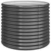 Garden Planter Powder-coated Steel 80x80x68 Cm Anthracite