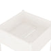 Garden Planter White 70x70x70 Cm Solid Pinewood Nobnoo