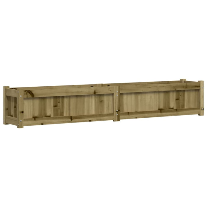 Garden Planters 2 Pcs Impregnated Wood Pine Ntipbt