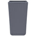 Garden Planters 2 Pcs Grey 32.5x32.5x57 Cm Pp Tlinal