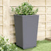 Garden Planters 2 Pcs Grey 32.5x32.5x57 Cm Pp Tlinal