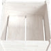 Garden Planters 2 Pcs White 50x50x70 Cm Solid Pinewood