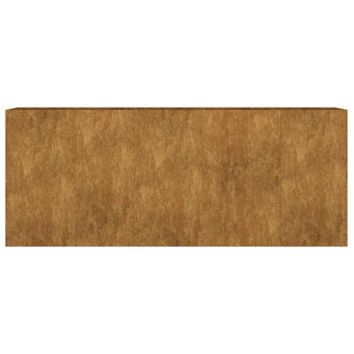 Garden Raised Bed 200x40x80 Cm Corten Steel Nxapxi