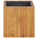 Garden Raised Bed Pot 43.5x43.5x44 Cm Solid Acacia Wood