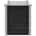 Garden Raised Bed Anthracite 100x40x45 Cm Galvanised Steel