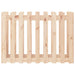 Garden Raised Bed with Fence Design 100x50x70 Cm Solid Wood