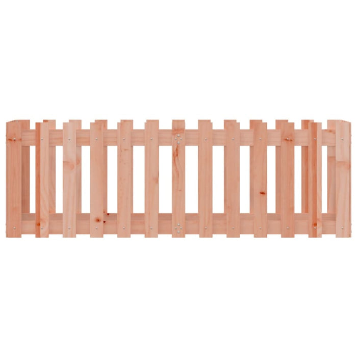 Garden Raised Bed with Fence Design 150x50x50 Cm Solid Wood