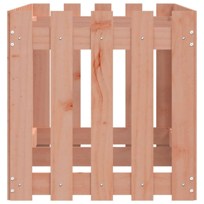 Garden Raised Bed with Fence Design 150x50x50 Cm Solid Wood